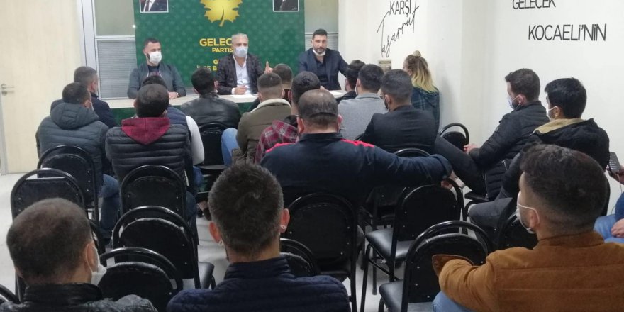 Gelecek Partisi’ne katılımlar sürüyor