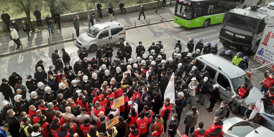 Direnin işçilerin yanındayız