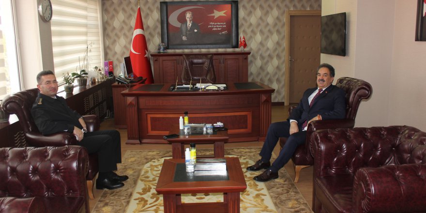 İl Jandarma Alay Komutanı’ndan ziyaret