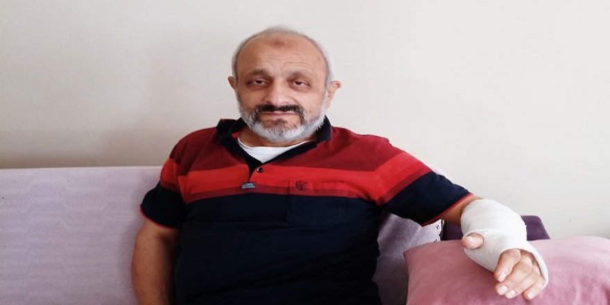 Şaban Atalı kolunu kırdı!