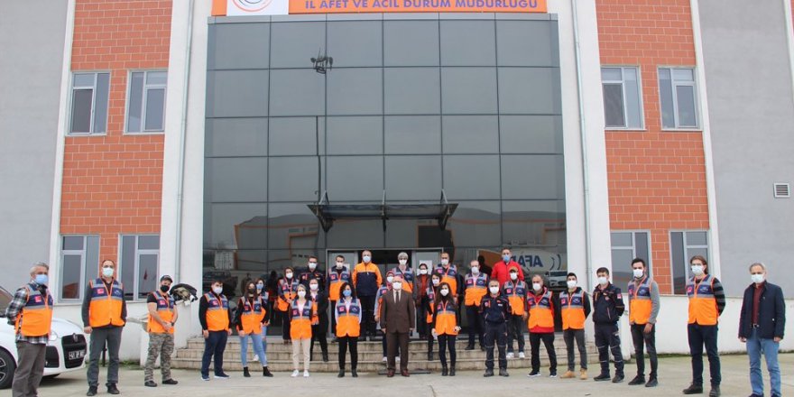 AFAD İl Müdürlüğünde yüz yüze eğitim