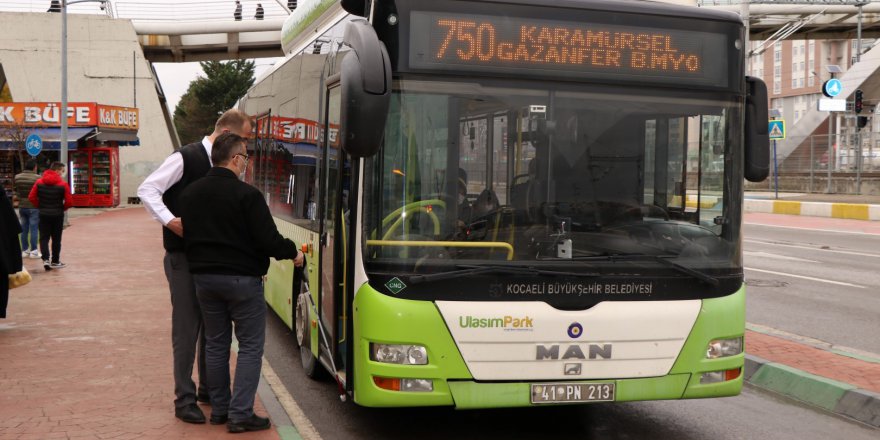 Engellilere otobüslerde asistan hizmeti