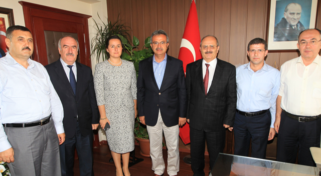 Başkan Köşker’den Kaymakam Arslan’a Hayırlı olsun ziyareti