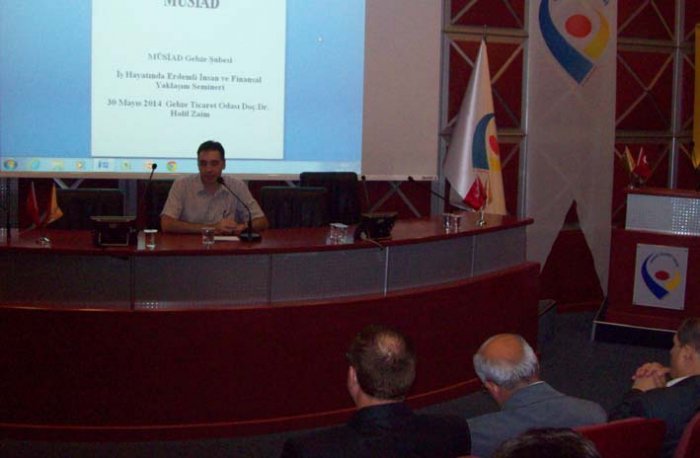 MÜSİAD’dan “Erdem ve Ticaret” semineri