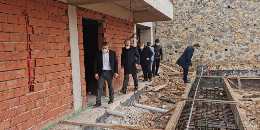 Başkan Şayir, çalışmaları denetledi