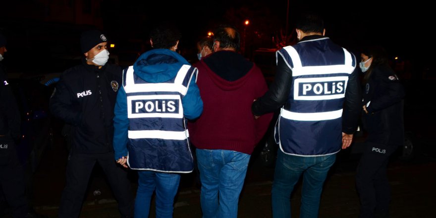 21 hükümlü eş zamanlı  operasyonla yakalandı