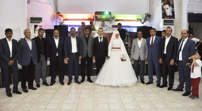 Başkan Toltar, düğün davetlerine katıldı