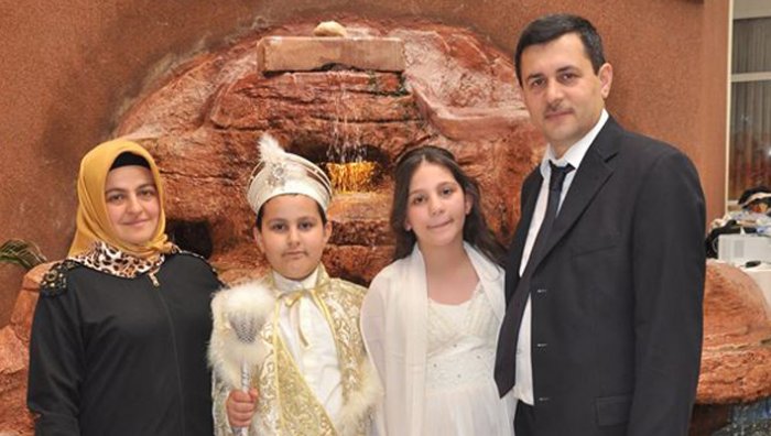 Necefli ailesinin mutlu günü