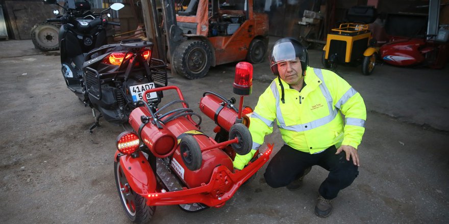 Özel tasarım motosiklet römorkları üretiyor