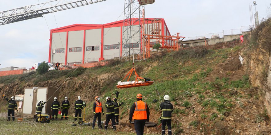 GOSB’da acil durum tatbikatı