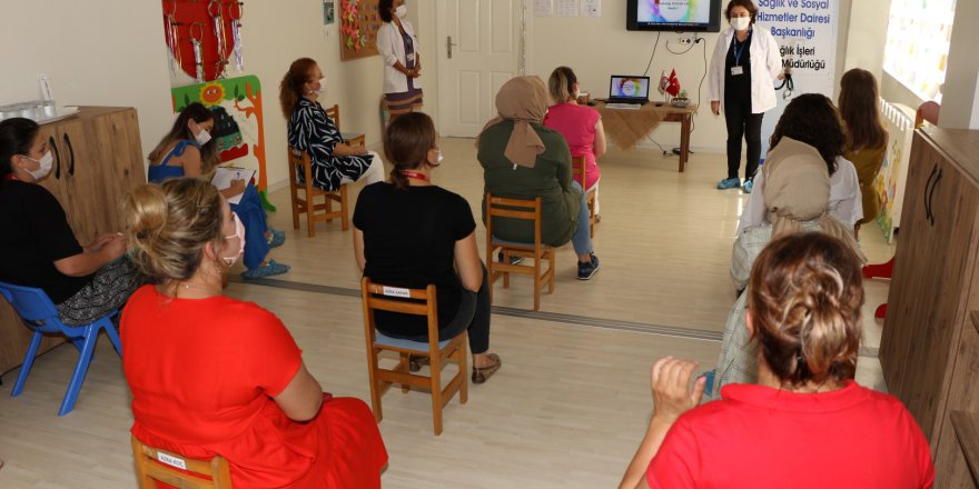 850 kişiye salgın eğitimi