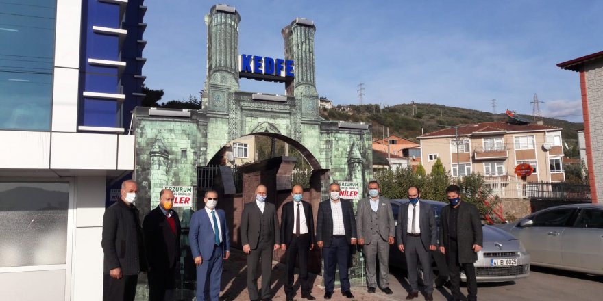 KOÜ’den KEDFE’ye teşekkür ziyareti