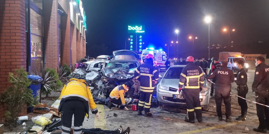 Çayırova'da kaza: 1 ölü 8 yaralı