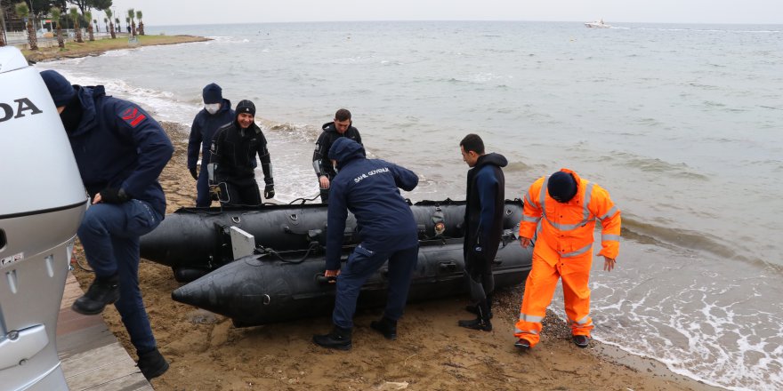 Denizde kaybolan şahıs aranıyor