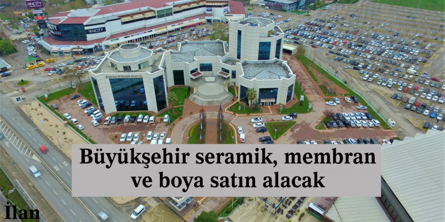 Büyükşehir seramik, membran ve boya satın alacak