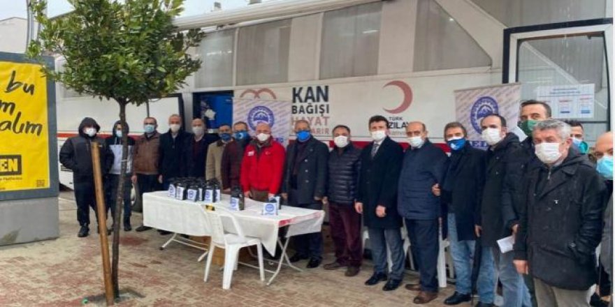 KEDFE ve Kızılay Darıca'ndan kan bağışı kampanyası