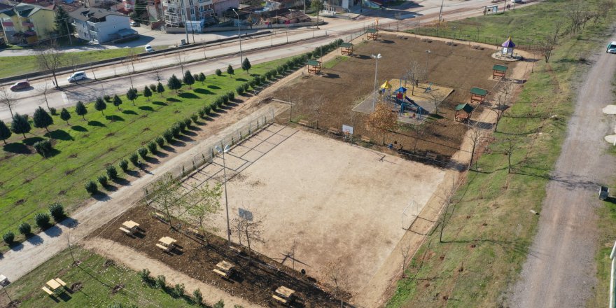 Çocuklar için park yapılıyor