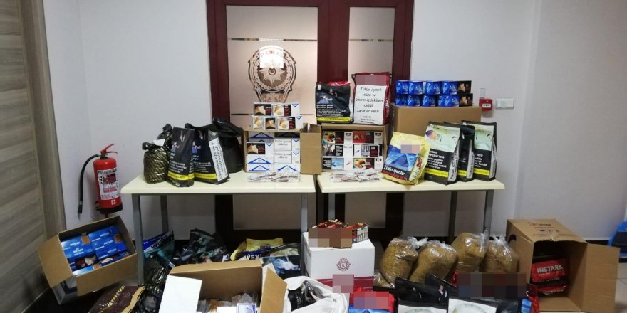 Kaçak tütün operasyonları