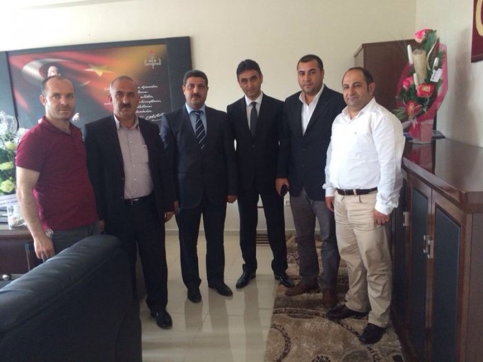 Akbulut'tan yeni müdüre ziyaret