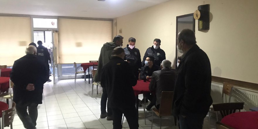 Dernek ve villaya  kumar baskını!