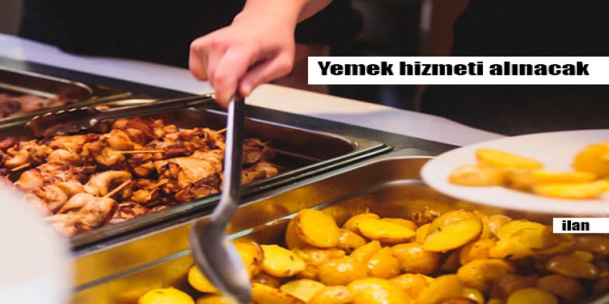 Yemek hizmeti alınacak