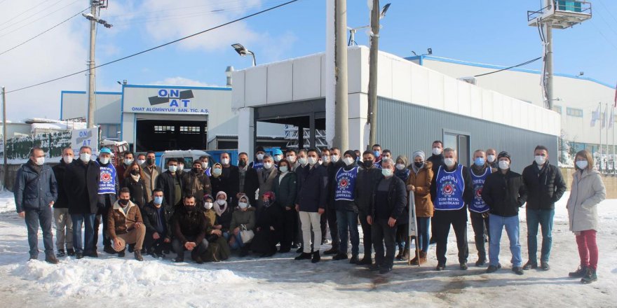“Çalışan, emek veren,  üreten; baştacımızdır''