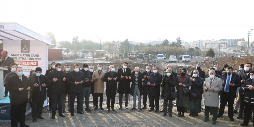 Darıca'da temel atma töreni