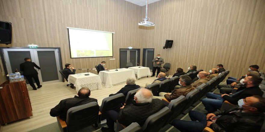 Çiftçilere Tıbbi Aromatik Bitki Yetiştiriciliği anlatıldı