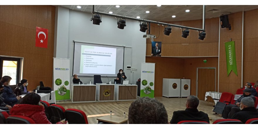 Biberiye eken çiftçilere eğitim