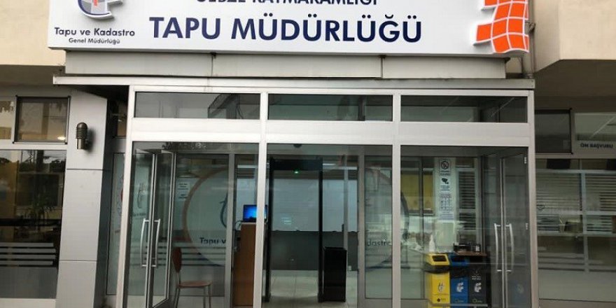 Tapu Müdürlüğünden Yeni Bir Hizmet