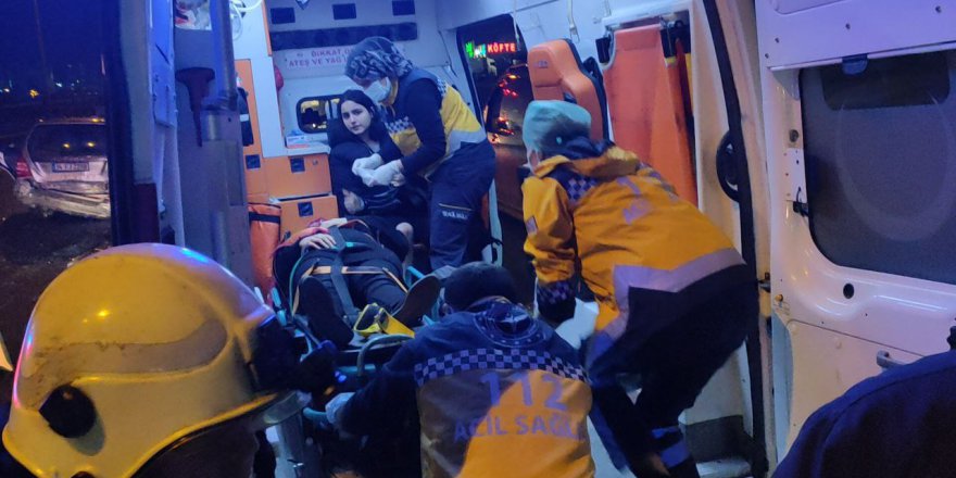 Zincirleme kaza: 7 yaralı