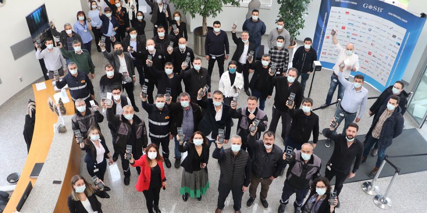 GOSB çalışanlarını ödüllendirdi