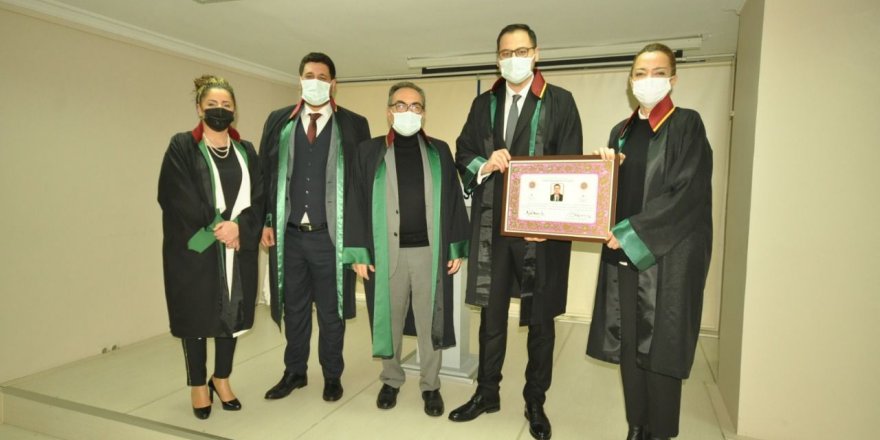 Kocaeli Barosu’na 10 yeni avukat