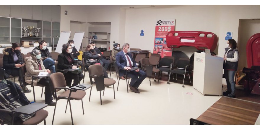 GEBKİM MTAL öğretmenleri  kompozitleri yerinde öğreniyor