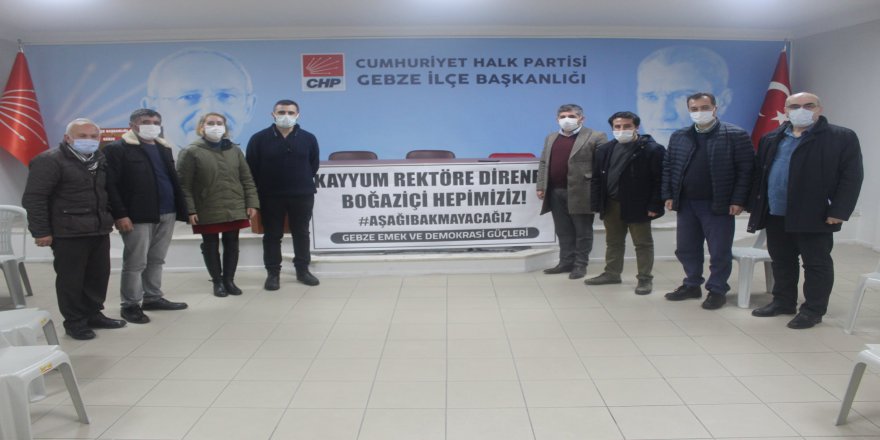 Boğaziçi Biziz. Aşağı Bakmayacağız