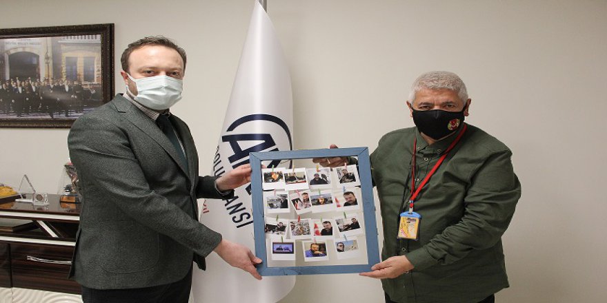 KOGACE'DEN  AA BÖLGE MÜDÜRLÜĞÜNE ZİYARET