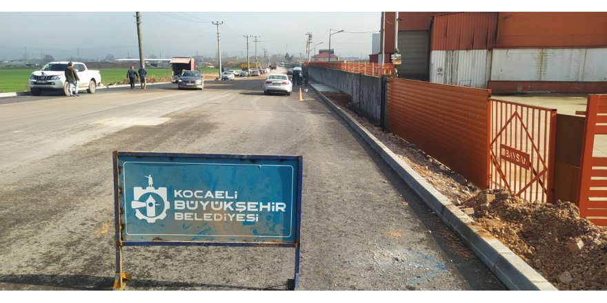 Yollarda üstyapı çalışmaları