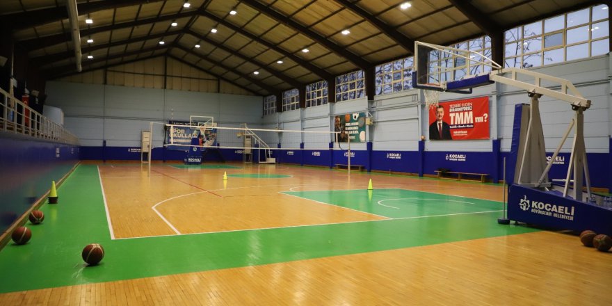 Spor tesisleri bakımdan geçti