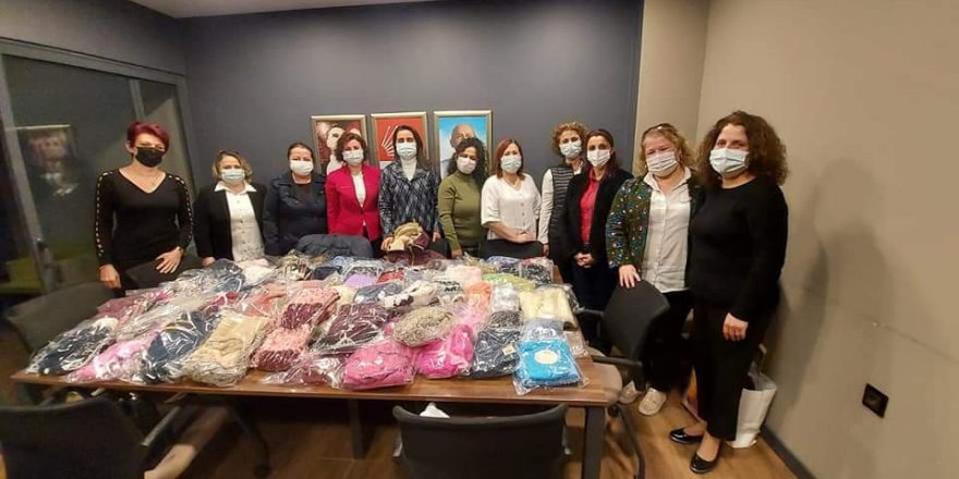 CHP’li kadınlardan Batman’a  yardım