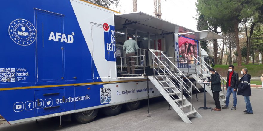 Kocaeli AFAD’tan Deprem Simülasyon eğitimi