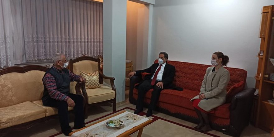 Kaymakam Güler ziyaretlerini sürdürüyor