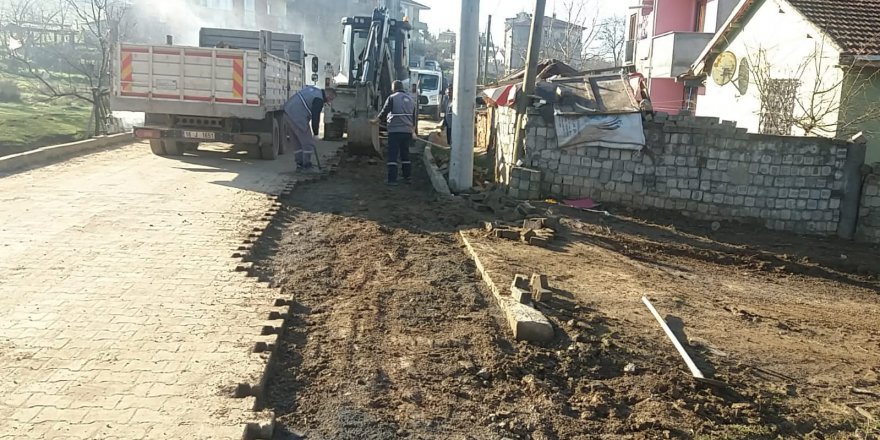 Fen işlerinden hafta sonu mesaisi