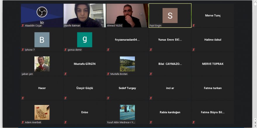 Müftülük Personeline Online Sosyal Medya Eğitimi