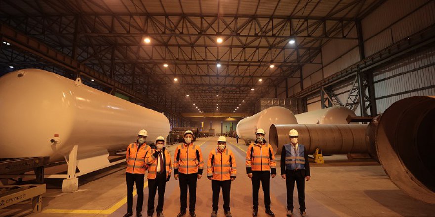 Irak’a gidecek vagonları  Bakan Varank yolcu etti