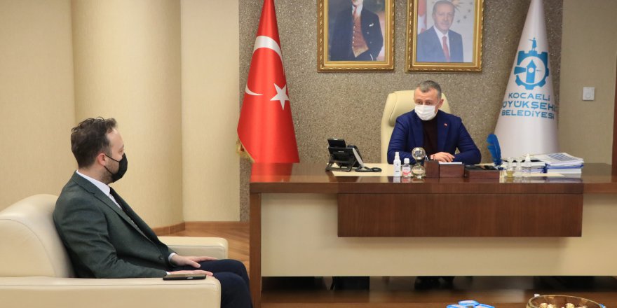 AA Bölge Müdürü Büyükakın ile görüştü