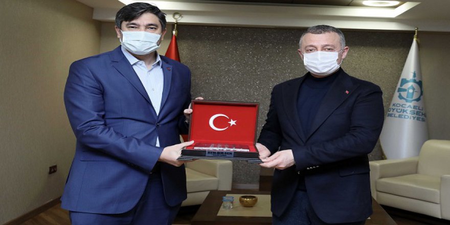 Büyükakın, BEM-BİR-SEN  Genel Başkanını konuk etti