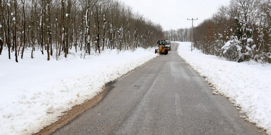 Gebze’de tüm köy yolları açık