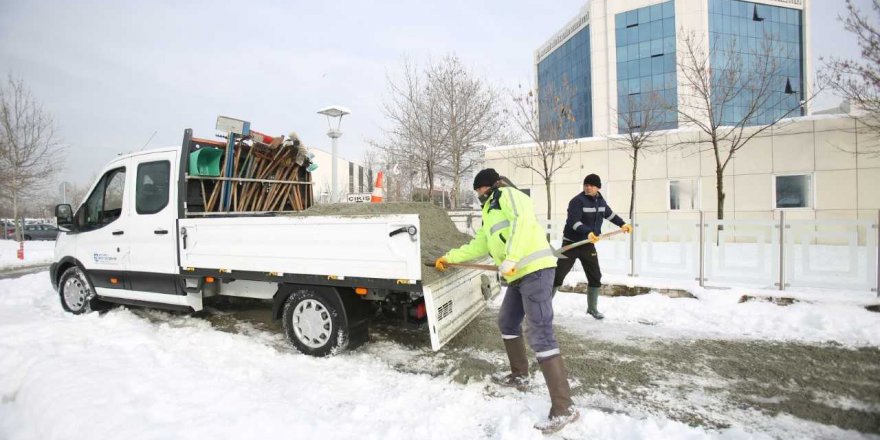 6 bin ton tuz kullanıldı