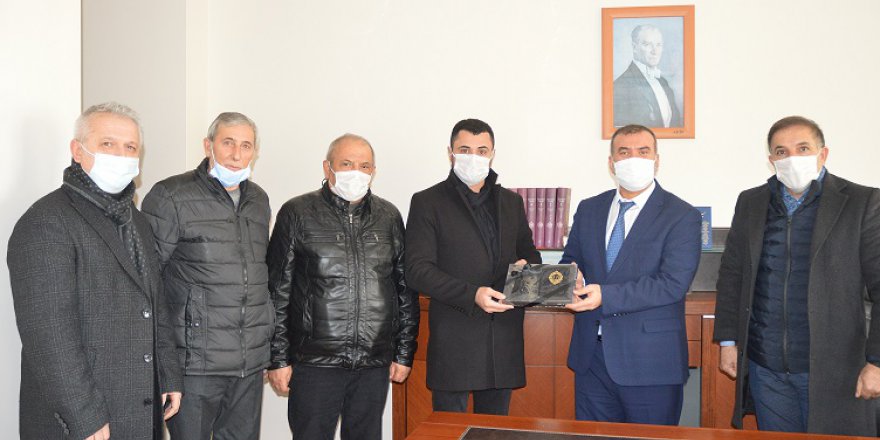 Yeni müftü ile görüştüler