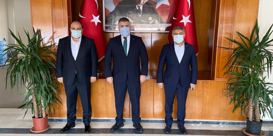 Emniyet Müdürü Tipioğlu ile görüştüler